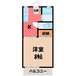 グリーンスタジアム前駅 徒歩21分 1階の物件間取画像